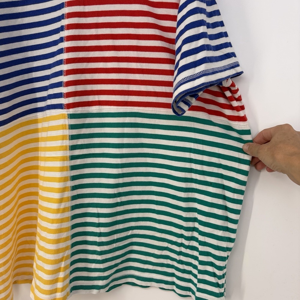 Vtg Westbound T-Shirt 2X Striped Short Sleeve Preppy Beach Classic 80s 90 Retro - Picture 12 of 12
